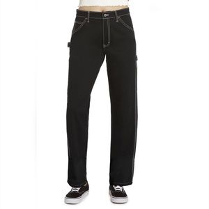 Dickies Black Wide Leg Carpenter Jeans